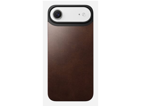 Nomad Mag Leather Back, Cover, Apple, iPhone Air, 16.5 cm (6.5"), Brown