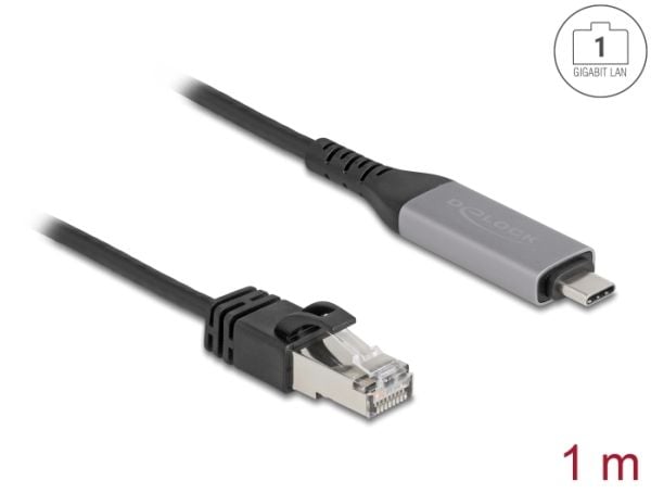 Delock - Nettverksadapter - USB 3.0 - 1000Base-T x 1 - antrasitt, svart