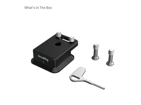 SmallRig 5802, Svart, Aluminium, Rustfritt stål, 182 g, 152 mm, 63,9 mm, 109,5 mm