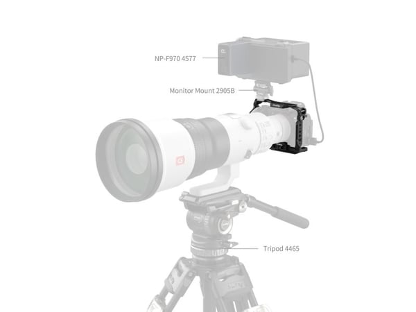 SmallRig 5642, 152 mm, 109,5 mm, 63,9 mm, 182 g, 180 mm, 129,5 mm