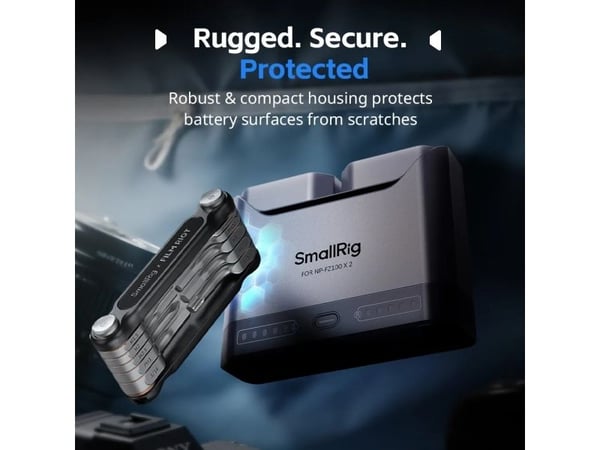 SmallRig 5487, Lithium-Ion (Li-Ion), 2 stykker, Batterier medfølger