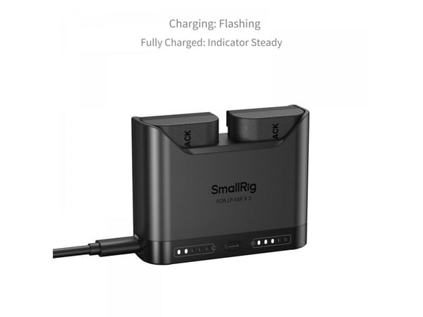 SmallRig 5485, Lithium-Ion (Li-Ion), Batterier medfølger