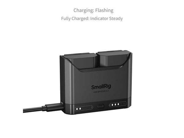 SmallRig 5483, Lithium-Ion (Li-Ion), 2 stykker, Batterier medfølger
