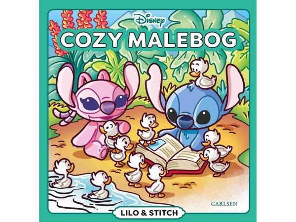 Lilo & Stitch - Cozy fargeleggingsbok | Disney | Språk: Dansk