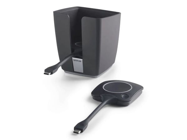 Barco ClickShare Tray - Knappomkopplingshållare - med 2 ClickShare USB-C Buttons