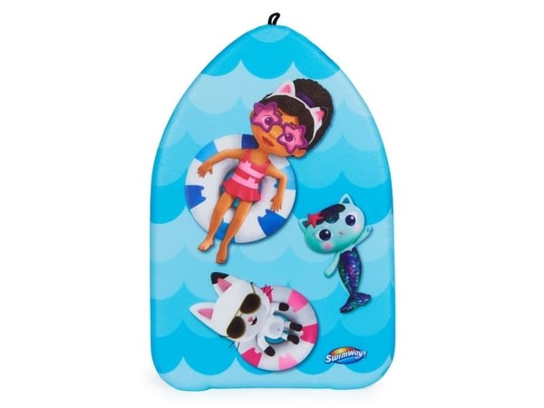 SwimWays SWW SPP Gabby Kickboard INTL GML, Flerfarget, Sparkebrett, Barn, Hunkjønn, 5 år, Gabby''s Dollhouse