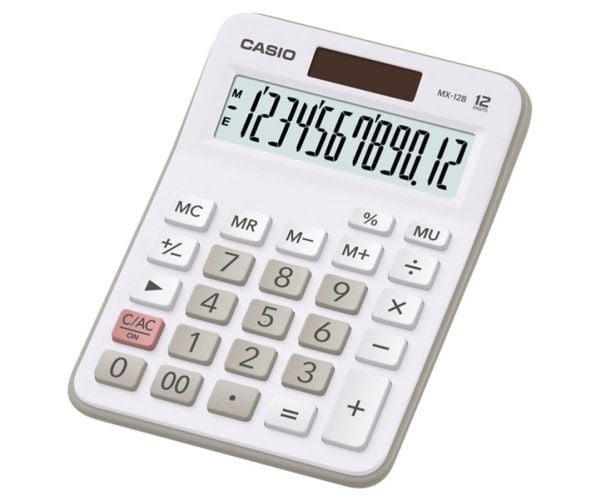 Casio MX-12B-WE, 115 g