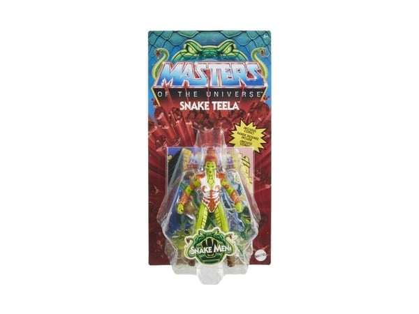 Masters of the Universe Origins Snake Teela Action Figure, 6 år, Flerfarget, Plast