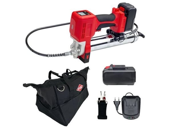KABI batteridrevet fettpresse 21V 4,0Ah 1 Li-ion-batteri