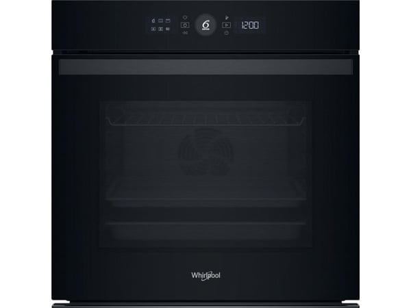 Whirlpool WOI4S8PM0SBA - Ovn - med dampfunksjon - innebygd - fordypning - bredde: 56 cm - dybde: 55 cm - høyde: 58.3 cm - med selvrens - Klasse A+ ...