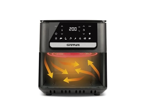 G3 Ferrari G10207, Varmluftsfrityr, 6,5 l, 1,5 kg, 40 °C, 200 °C, 60 min