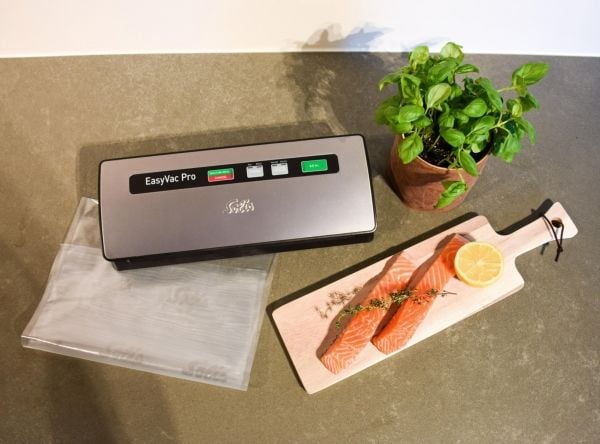 Solis Easy Vac Pro 569, Svart, Sølv, 800 mbar, 120 W, 1,45 kg, 365 x 142 x 70 mm, 10 mm