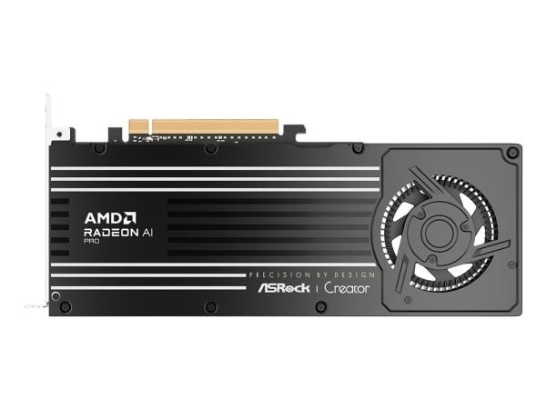 ASRock Creator - Grafikkort - Radeon AI PRO R9700 - 32 GB GDDR6 - 4 x DisplayPort