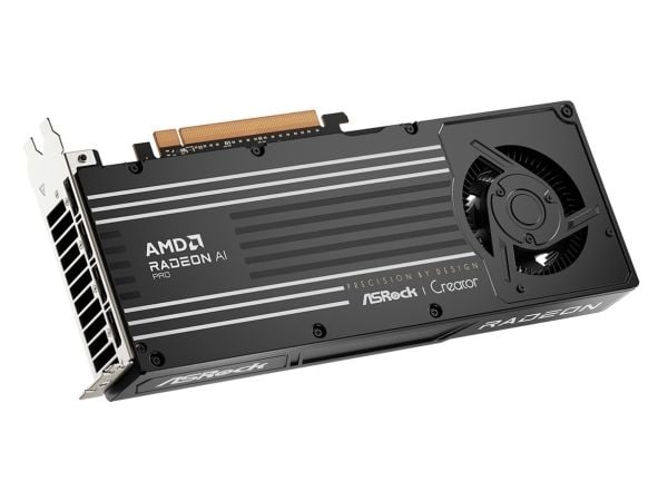 ASRock Creator - Grafikkort - Radeon AI PRO R9700 - 32 GB GDDR6 - 4 x DisplayPort