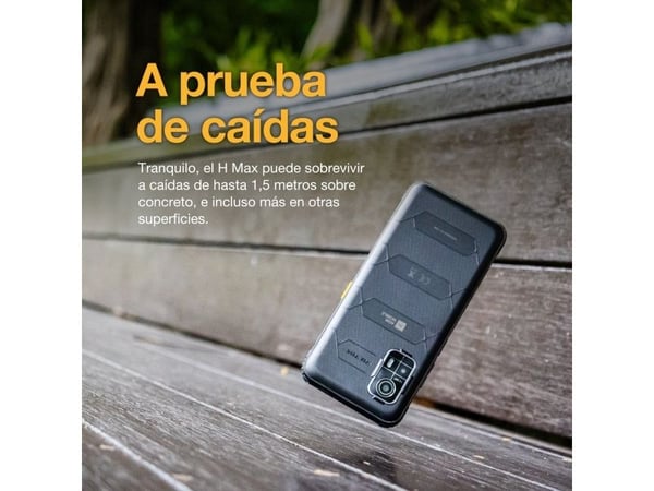 AGM H Max, 16,7 cm (6.56"), 4 GB, 256 GB, 13 MP, Android 14, musta