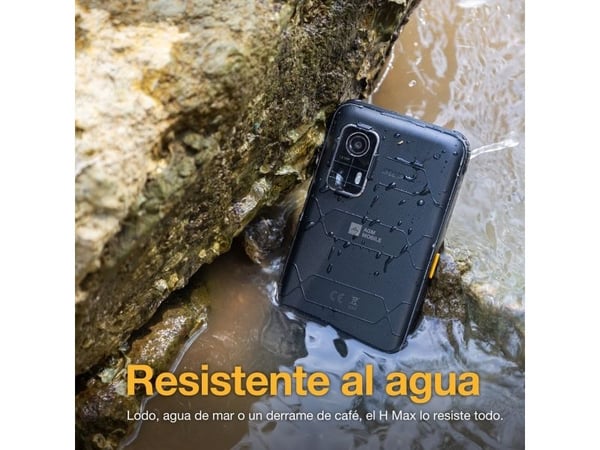 AGM H Max, 16,7 cm (6.56"), 4 GB, 256 GB, 13 MP, Android 14, musta