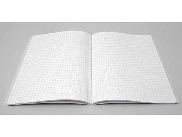 Sigel LS306, Monokromatisk, Mørkegrå, Grå, A5, 68 ark, 80 g/m², Rute papir