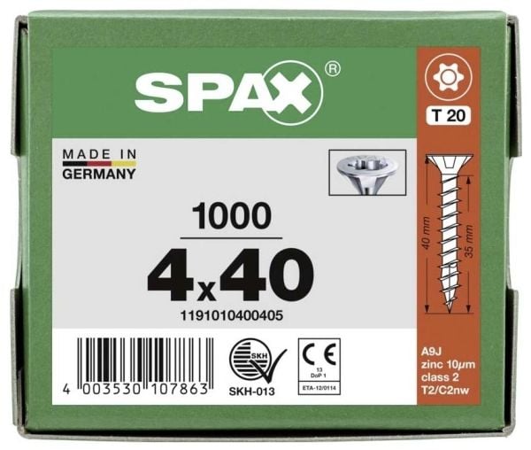 SPAX 1191010400405