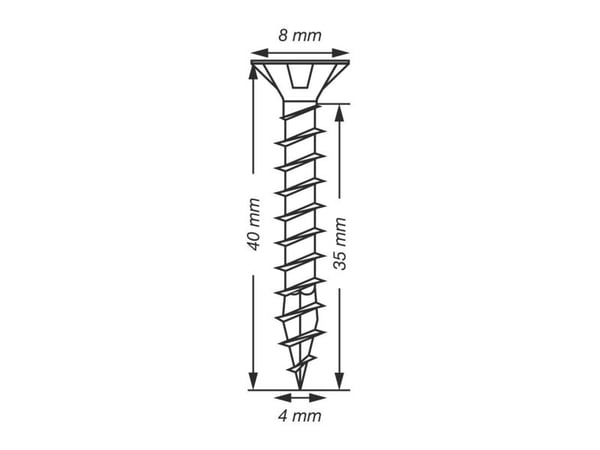 SPAX 1191010400405