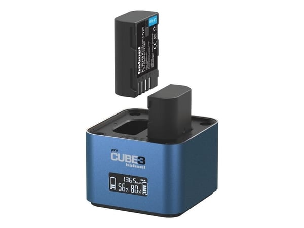 Hähnel ProCube 3 Tvillingladdare Panasonic