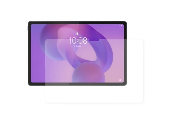 Lenovo - Skjermbeskyttelse for nettbrett - glass - gjennomsiktig - for Idea Tab Plus ZAG7, ZAGF; Tab K12 ZAGJ