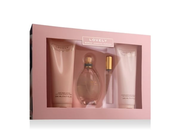 Sarah Jessica Parker Lovely EDP 100 ml + EDP 15 ml + SG 200 ml + BL 200 ml
