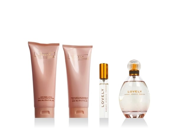 Sarah Jessica Parker Lovely EDP 100 ml + EDP 15 ml + SG 200 ml + BL 200 ml