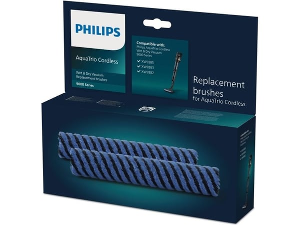 Philips AquaTrio Cordless Accessories XV1793/01 Erstatningsbørster, Rullebørstesett, Støvsuger med stang, Philips, XW9383; XW9384; XW9463; XW9465; ...