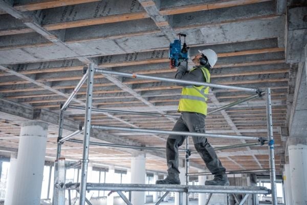 Bosch GBH 18V-28 C PROFESSIONAL, SDS Plus, Svart, Blå, Rød, Børsteløs motor, 2,8 cm, 3,3 J, 4220 bpm - SOLO