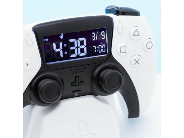 Paladone PP9405PS, Digital vekkerklokke, Svart, Hvit, 12 timers, LCD, 158 mm, 1 stykker