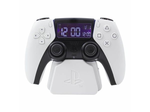 Paladone PP9405PS, Digital vekkerklokke, Svart, Hvit, 12 timers, LCD, 158 mm, 1 stykker
