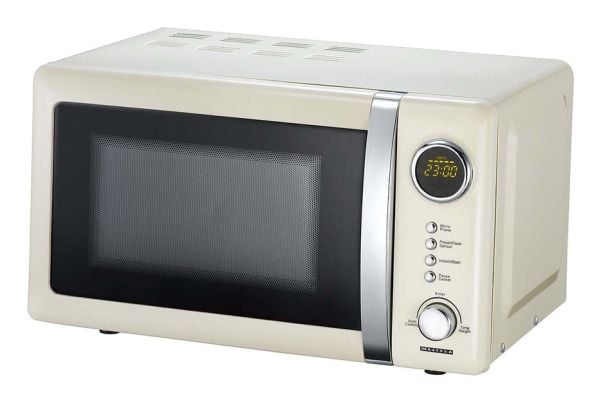 Melissa 16330108, Pöytämalli, Solo-mikroaaltouuni, 20 L, 700 W, Sisäänrakennettu näyttö, LED