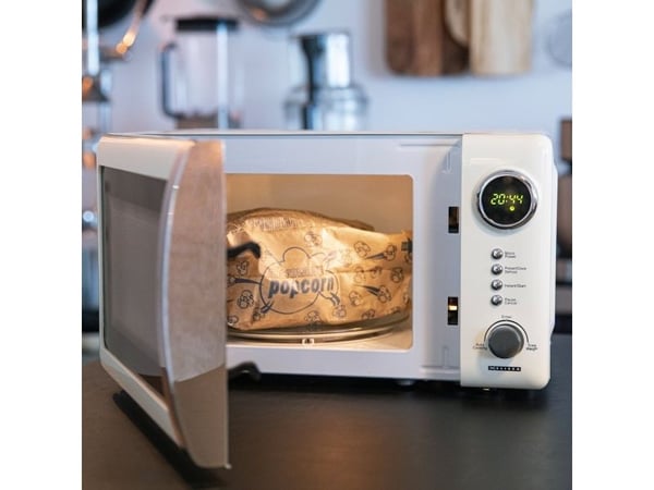 Melissa 16330108, Benkeplate, Solo mikrobølge ovn, 20 l, 700 W, Innebygd skjerm, LED