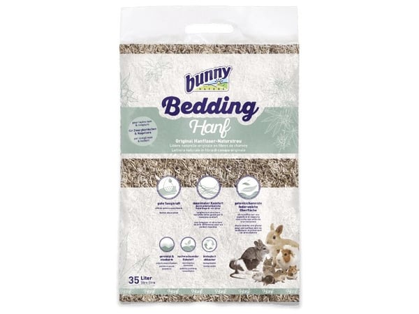 Bunny Nature Bedding Hemp 35L