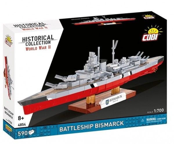 COBI slagskip Bismarck 1:700