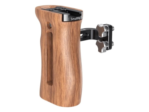 SmallRig HSN2093C, Håndtak, Svart, Tre, Aluminium, Rosen-tre, 1/4-20", 105 mm, 69 mm