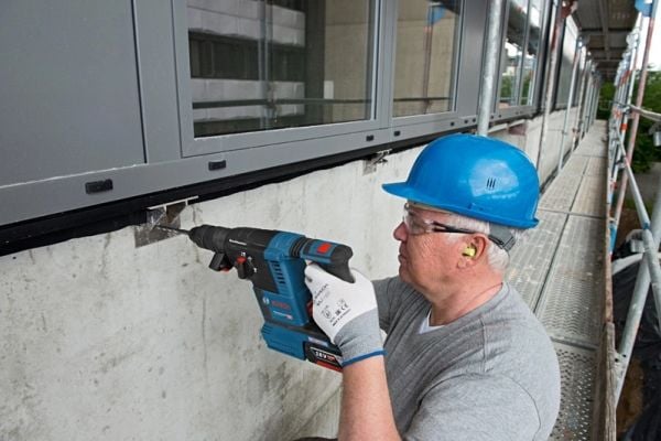 Bosch GBH 18V-26F PROFESSIONAL, SDS Plus, Svart, Blå, Rød, Børsteløs motor, 2,6 cm, 980 RPM, 2,6 J