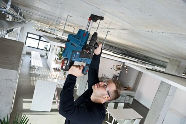 Bosch GBH 18V-26F PROFESSIONAL, SDS Plus, Svart, Blå, Rød, Børsteløs motor, 2,6 cm, 980 RPM, 2,6 J