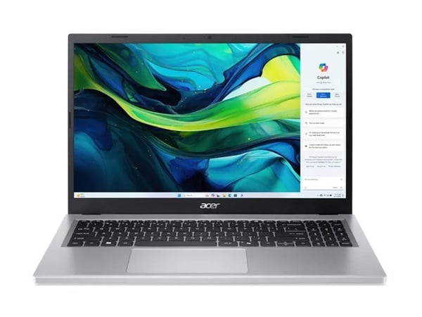 Acer Aspire Go 15 AG15-21P - AMD Ryzen 3 - 7320U / inntil 4.1 GHz - Win 11 Home - Radeon 610M - 8 GB RAM - 256 GB SSD NVMe, 3D Triple-level Cell (T...