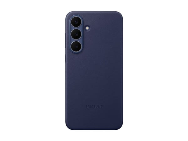 Samsung EF-VS731 - Baksidedeksel for mobiltelefon - plantebasert materiale, plastikk - mørk blå - for Galaxy S25 FE
