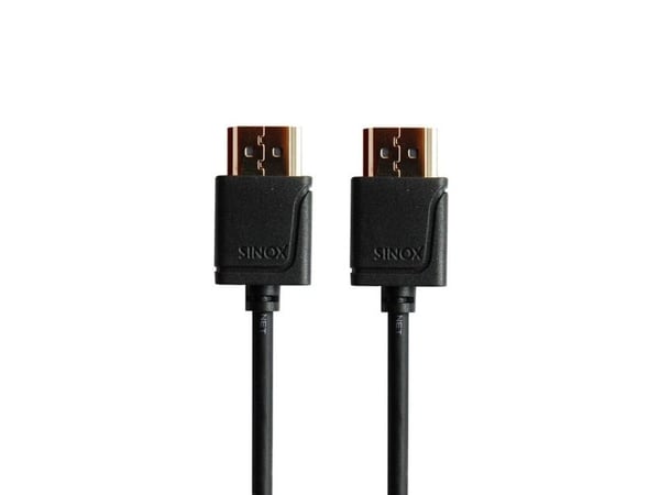 Sinox Plus - High Speed - HDMI-kabel med Ethernet - HDMI hann til HDMI hann - 3 m