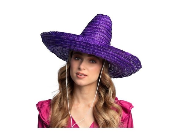 Lila sombrero