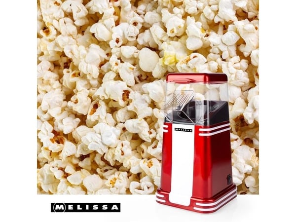 Melissa 16310187, Rød, Hvit, 4 min, 60 g, Plast, 1200 W, Type E/F (CEE 7/7)