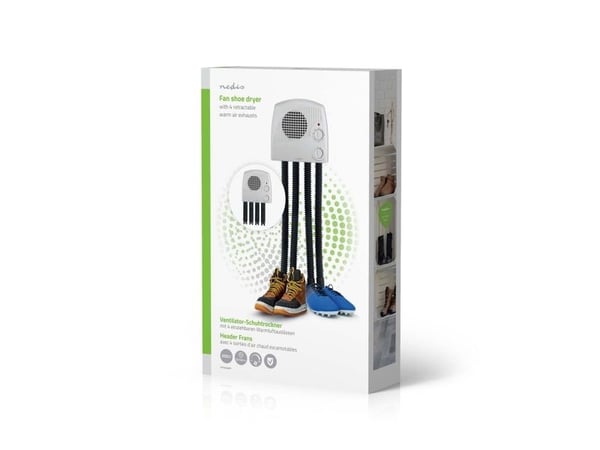 Nedis skotørker 350W for 2 par sko - 2546743
