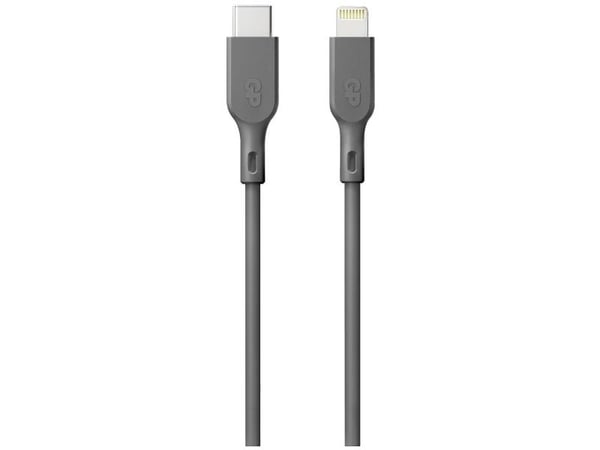GP USB-laderkabel USB 2.0 USB-C® til Apple Lightning-kontakt 1 m Grå GPCBCL1PGYUSB221