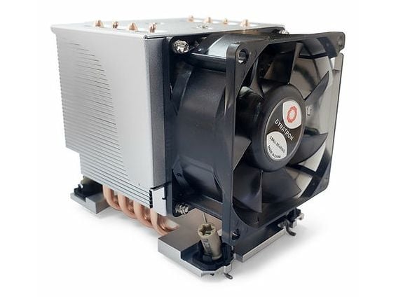 Dynatron S6 - Processorkylare - (för: LGA4677) - aluminiumfenor - 80 mm - 3U
