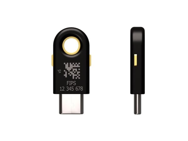 Yubico YubiKey 5C FIPS - USB-C-sikkerhetsnøkkel