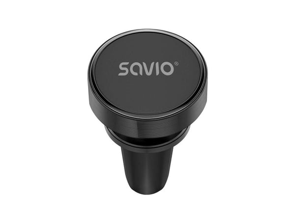 Savio CH-02 Magneettinen autoteline, alumiini, musta, Greb, Sort