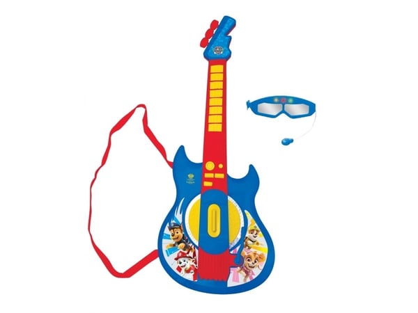Paw Patrol Electronic Lighting Guitar with Mic in glasses shape