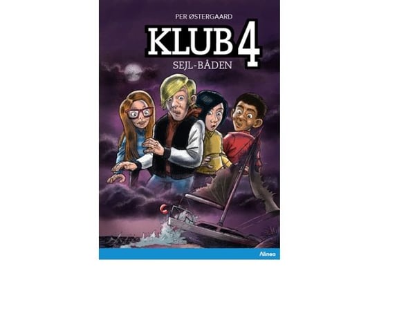 Klubb 4 - Seilbåten, Blå lese­klubb | Per Østergaard | Språk: Dansk